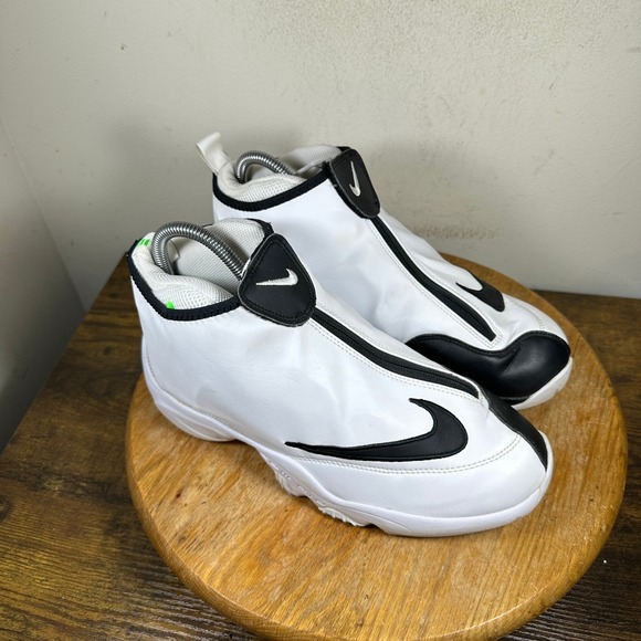 Nike Air Flightposite III Mens Basketball Shoes White Black Size 9 616773-100